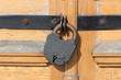 The big padlock.