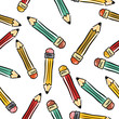 pencils background seamless