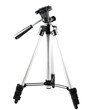 Tripod isolated on white background.