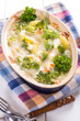 Kartoffelgratin mit Romanesco