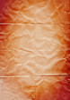 folded orange paper background