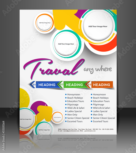 Vector: traval Poster/flyer design traval Poster/flyer design