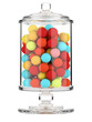 Illustration: 3d Candy jar isolated on white 3d Candy jar isolated on white