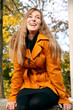 Lachende Frau