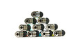 Used cigarette lighters