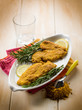 escalope with curry spice
