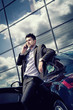 Photo: driving man driving man