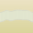 Beige Torn Paper Reveal Stripes Panel