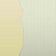 Beige Torn Paper on Stripes Side