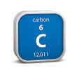 Carbon material sign