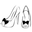 High Heels Vektor Silhouette