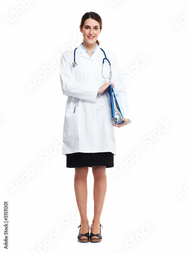 Photo: Doctor woman. Doctor woman.