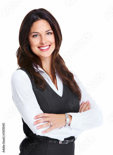 Photo: Beautiful young business woman. Beautiful young business woman.