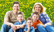 Happy family.