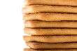 Square homemade cookies