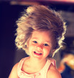 Girl with long hair