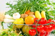 Frisches Obst und Gemüse