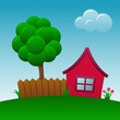 Cartoon house
