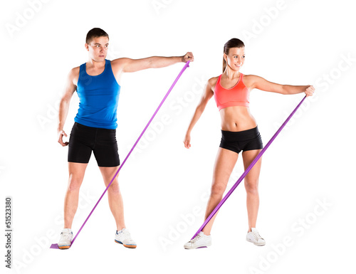 Photo: Fitness exercises Fitness exercises