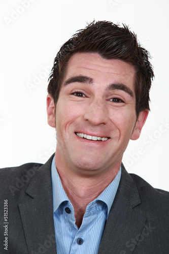 Photo: Laughing businessman Laughing businessman