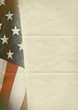 usa folded paper