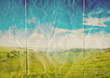 landscape on paper