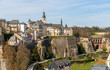 View of Luxembourg old town