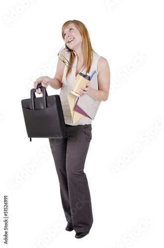 Photo: Businesswoman handfull Businesswoman handfull