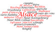 nuage de mots: Alsace