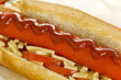 Hot Dog With Ketchup