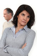 Photo: Couple having a disagreement Couple having a disagreement