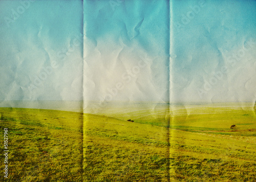 Photo: paper fields paper fields
