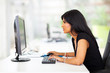 beautifu businesswoman working in office