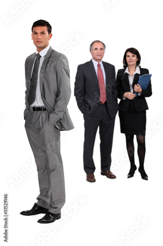 Photo: Full length business people Full length business people