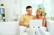 Photo: Couple with laptop Couple with laptop