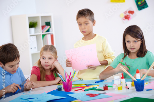 Photo: Kids at lesson Kids at lesson