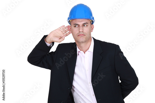 Photo: Architect listening Architect listening