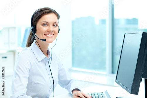 Photo: Online consultant Online consultant