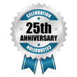 25th anniversary seal blue