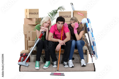 Photo: Fatigue in a move Fatigue in a move