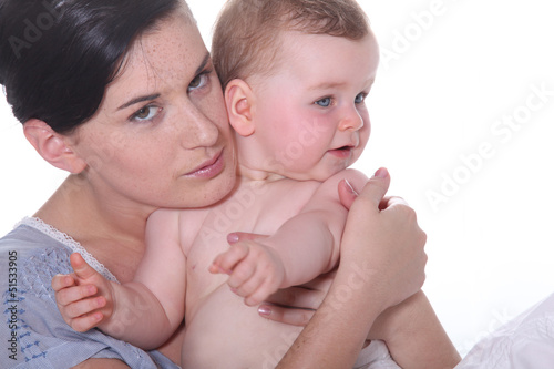Photo: Mother and baby Mother and baby