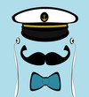 sailor with earphones