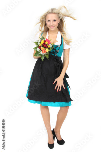 Photo: Dirndl und blumen Dirndl und blumen
