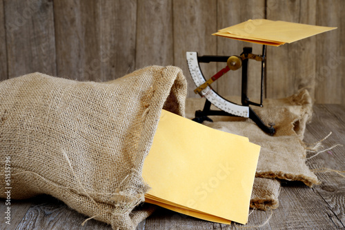 Photo: postal scale postal scale