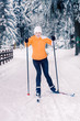 cross-country skiing