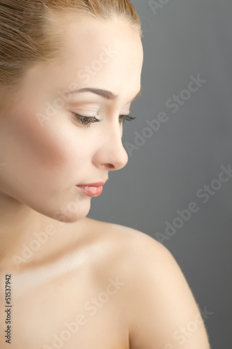 Photo: Portrait of a beautiful female model Portrait of a beautiful female model