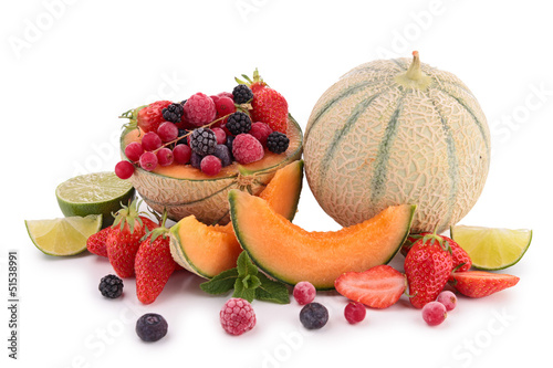 Photo: composition of summer fruits composition of summer fruits