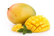 isolated mango