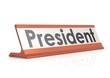 President table tag
