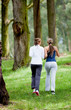 Women jogging outdoors